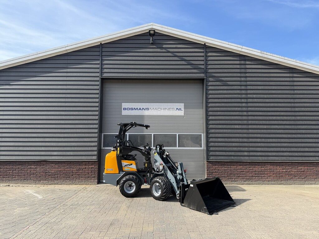 Giant G1500 minishovel / kniklader NIEUW €465 LEASE