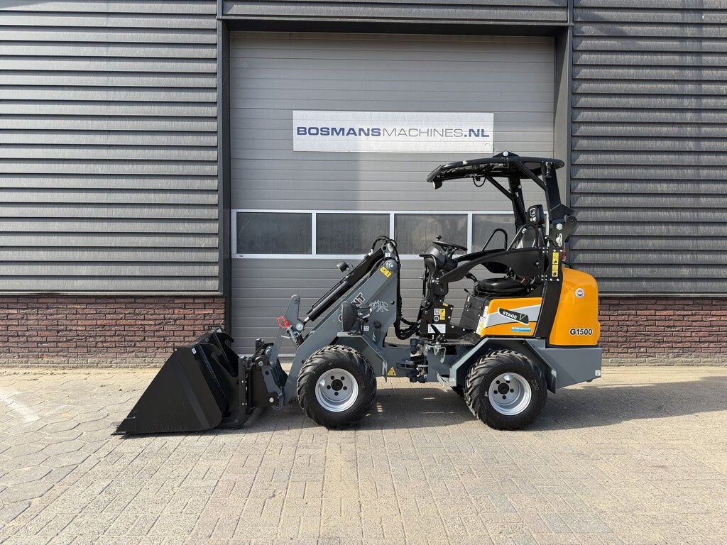 Giant G1500 minishovel / kniklader NIEUW €465 LEASE