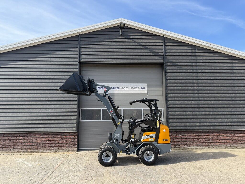 Giant G1500 minishovel / kniklader NIEUW €465 LEASE