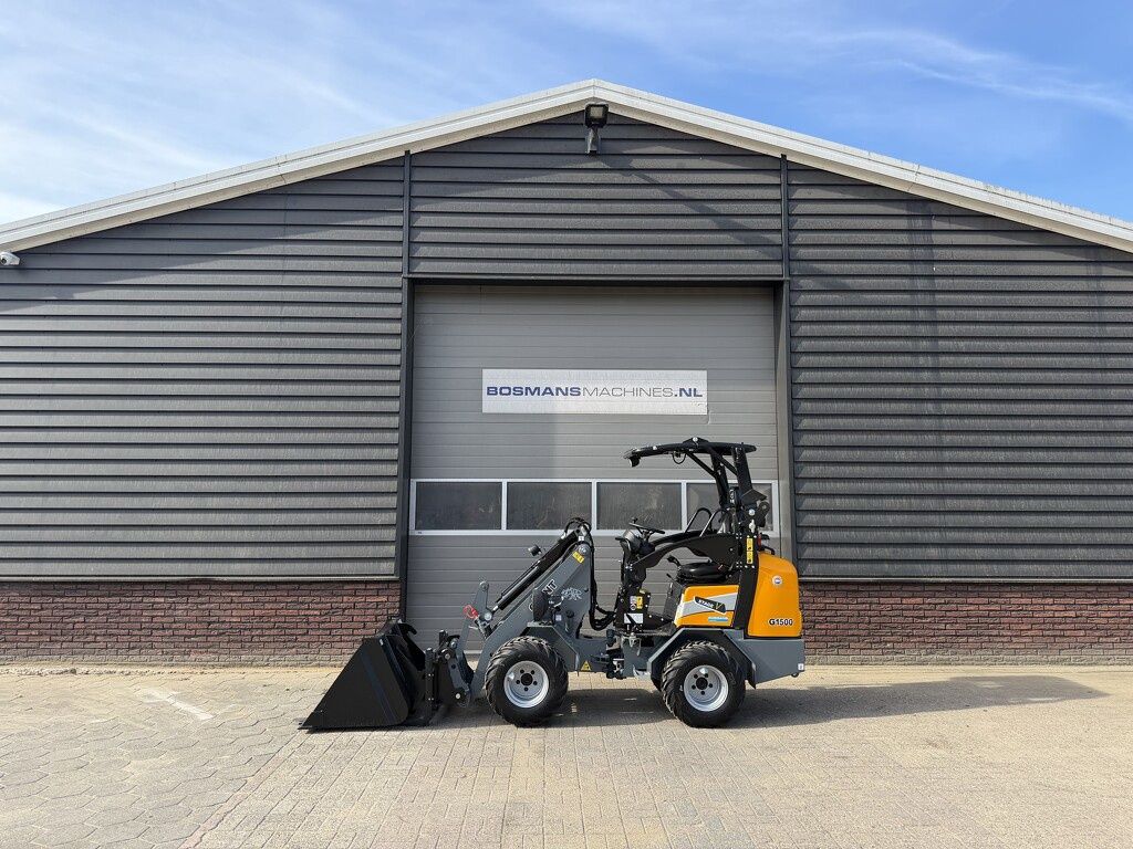 Giant G1500 minishovel / kniklader NIEUW €465 LEASE