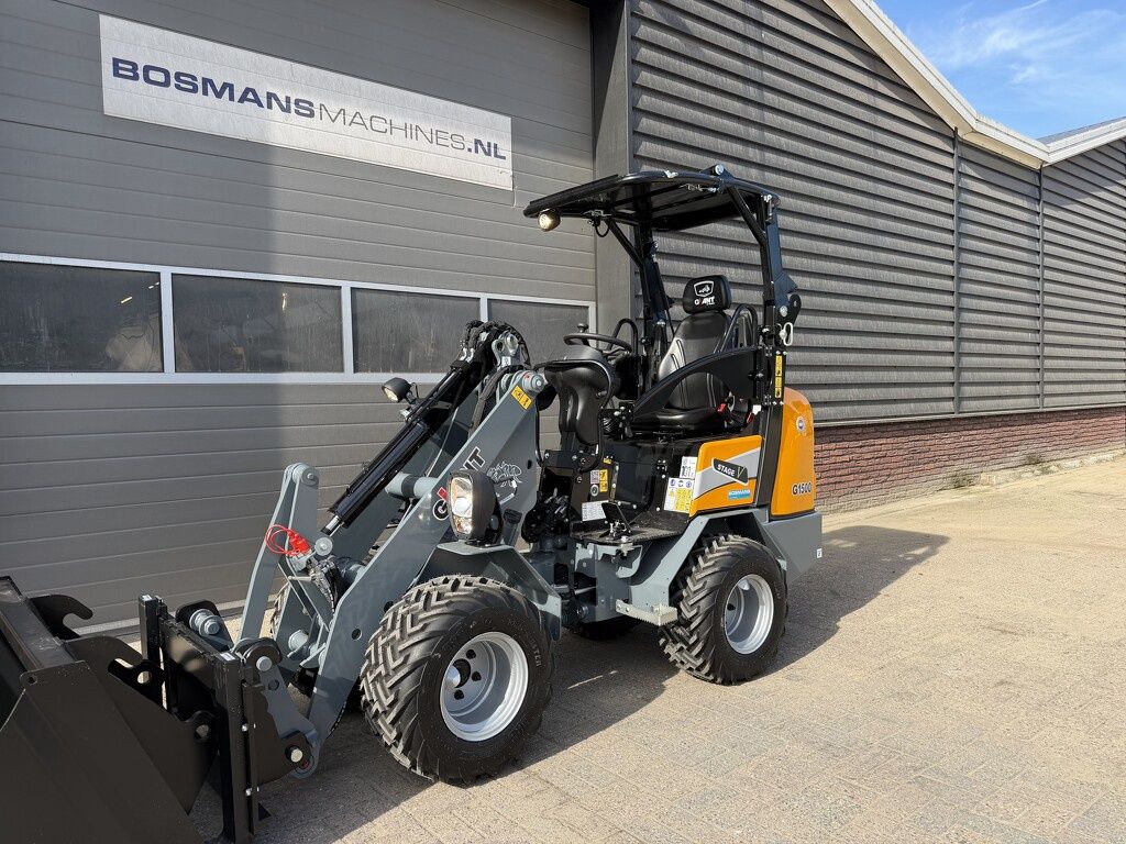 Giant G1500 minishovel / kniklader NIEUW €465 LEASE
