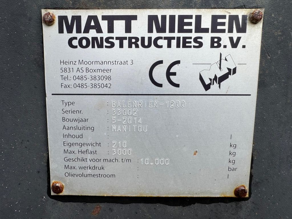 Manitou Balenprikker stroriek
