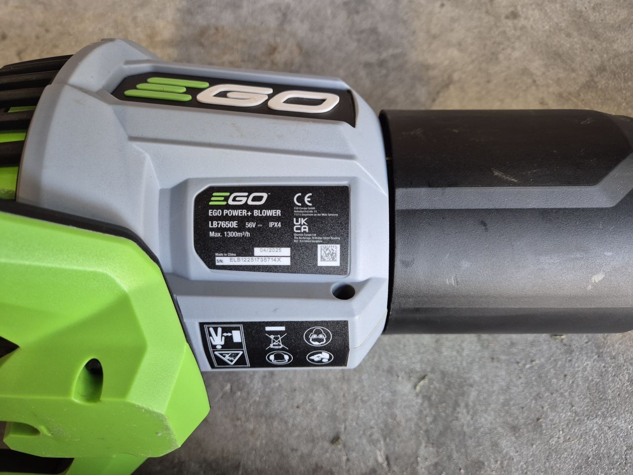 EGO LB7650E