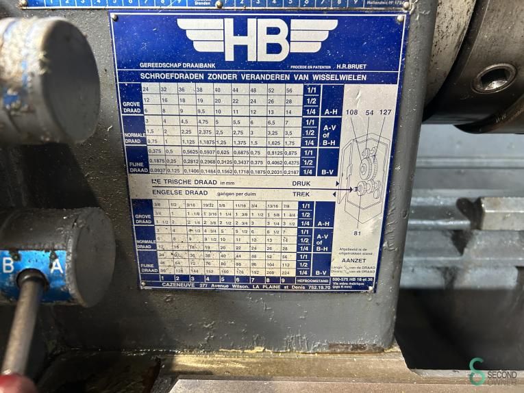 Horizontal lathes Cazeneuve HB725x2000