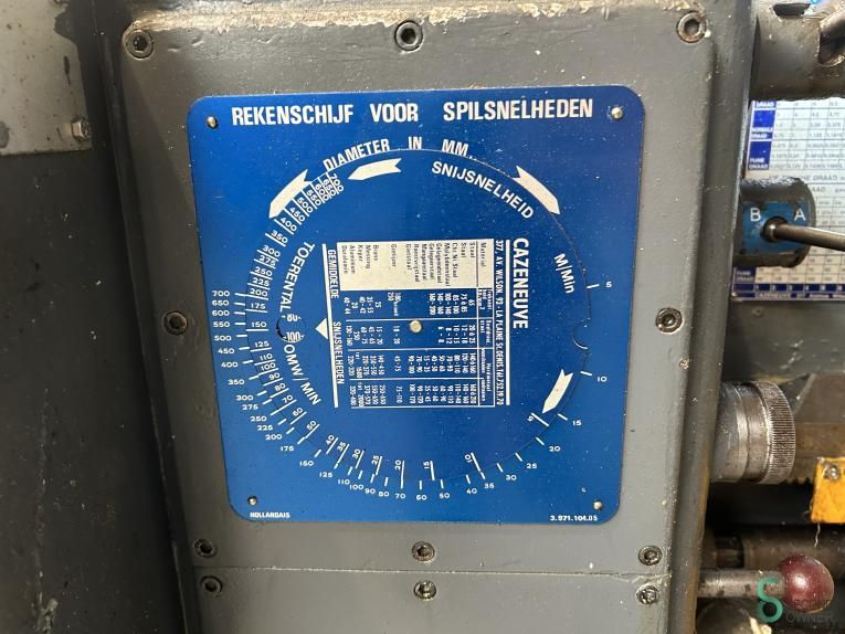Horizontal lathes Cazeneuve HB725x2000