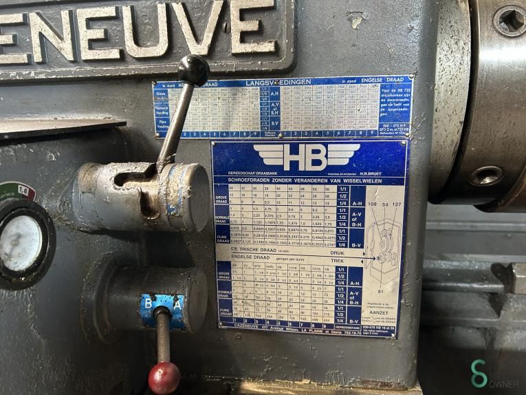 Horizontal lathes Cazeneuve HB725x2000