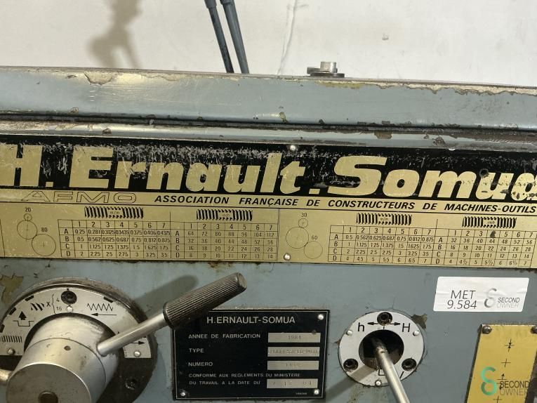 Horizontal lathes Ernault Cholet 550 1981