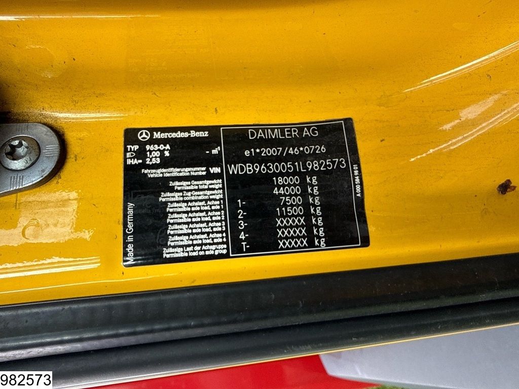 Mercedes Actros 1843 EURO 6, Kassbohrer, Combi