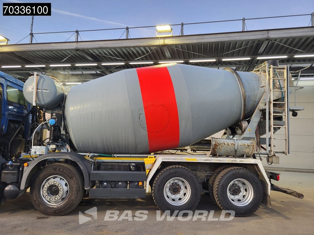 MAN TGS 32.400 8X4 9m3 mixer Steel suspension Manual Euro 6