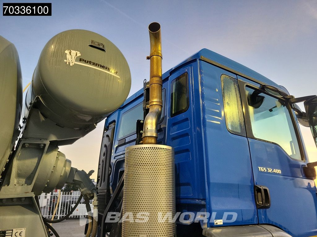 MAN TGS 32.400 8X4 9m3 mixer Steel suspension Manual Euro 6