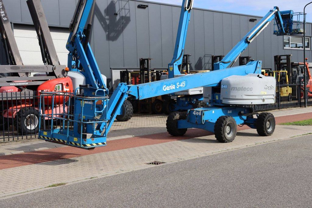 Genie S-45 Diesel Telescopic Boom Lift 227kg 15.7m 2014