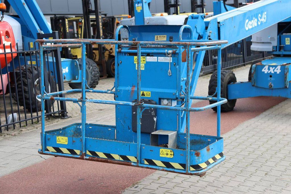 Genie S-45 Diesel Telescopic Boom Lift 227kg 15.7m 2014