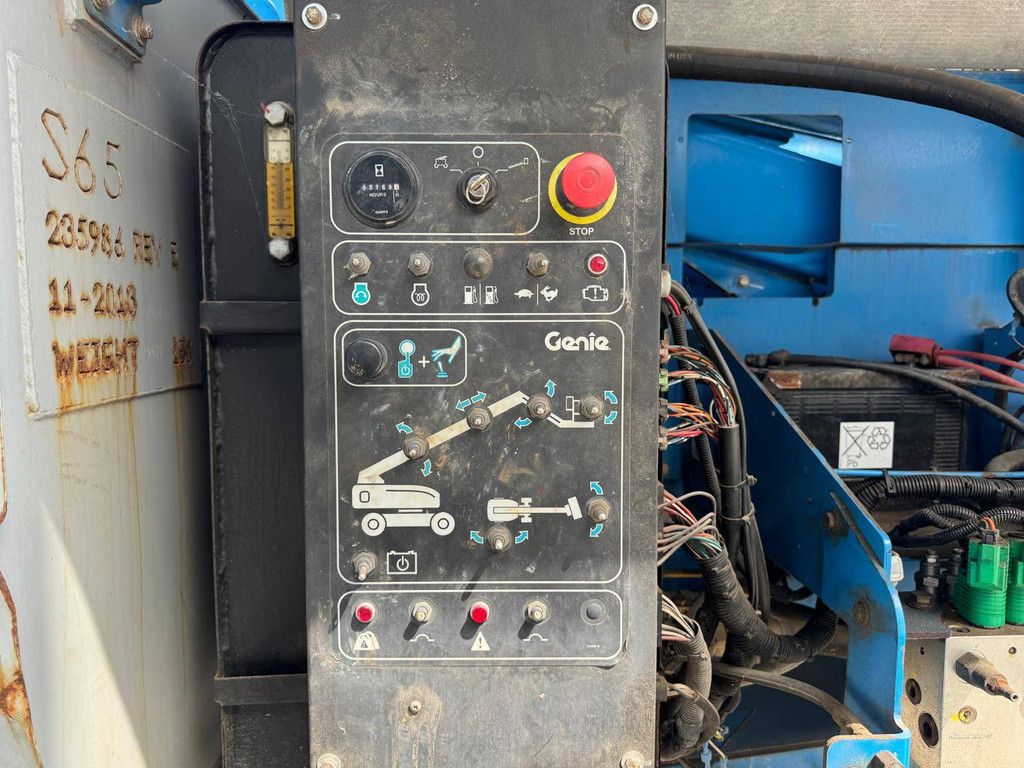 Genie S-65 Diesel Telescopic Boom Lift 21.8m 2014