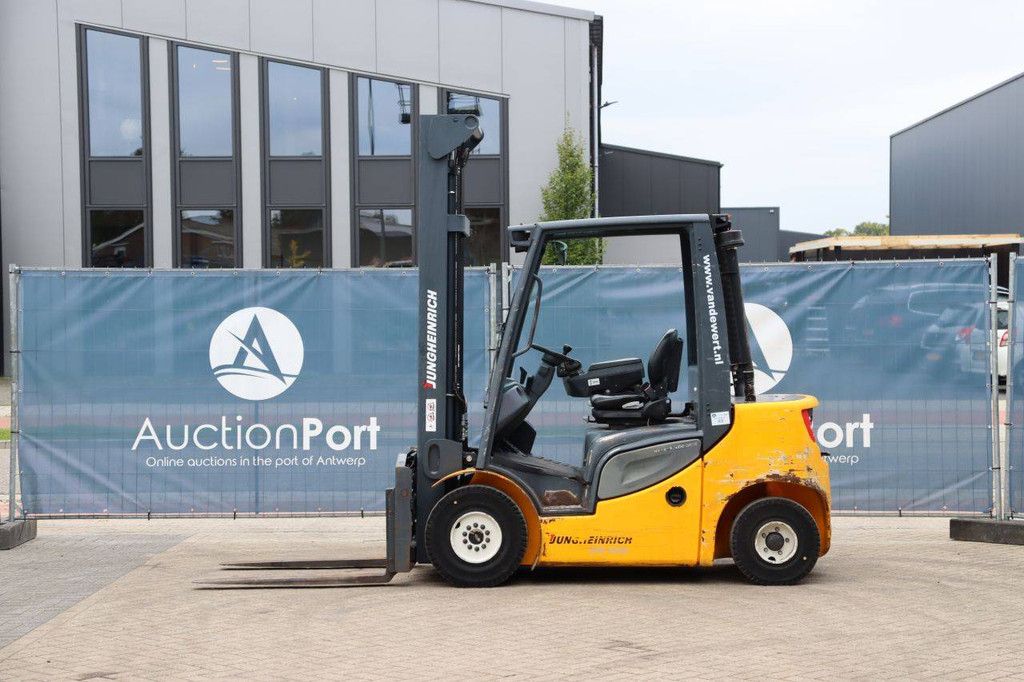Forklift Jungheinrich DFG 425s Diesel 2450kg 4.3m 2012
