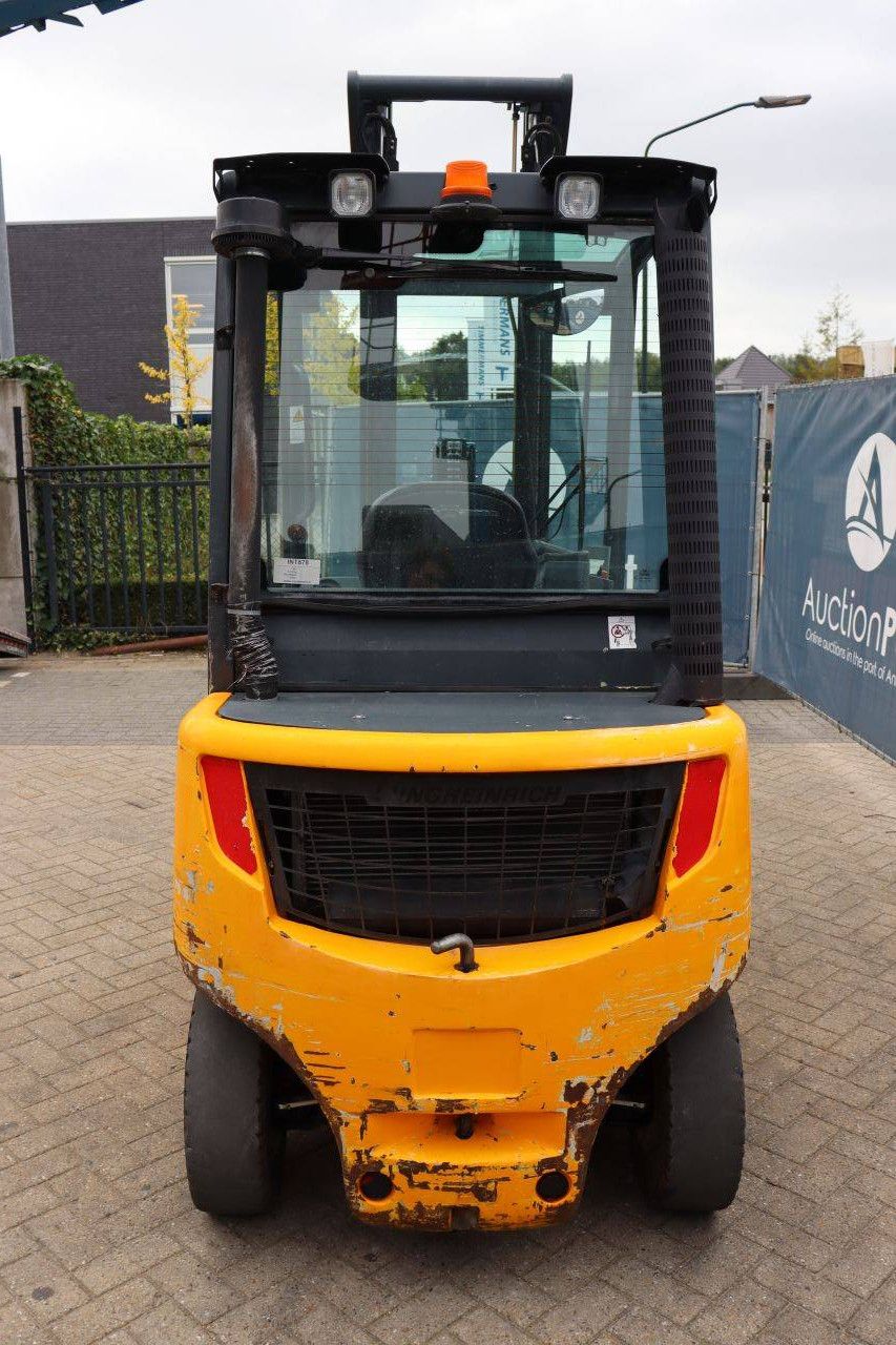 Forklift Jungheinrich DFG 425s Diesel 2450kg 4.3m 2012