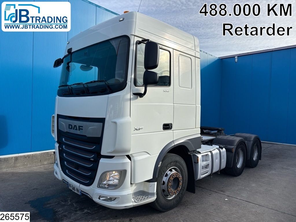 DAF XF 530 6x4, EURO 6, Retarder
