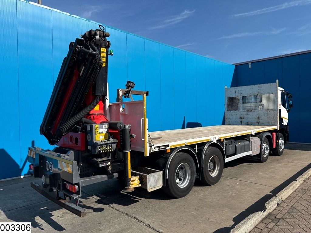 Renault C 430 8x4, EURO 6, Palfinger, Steel suspension