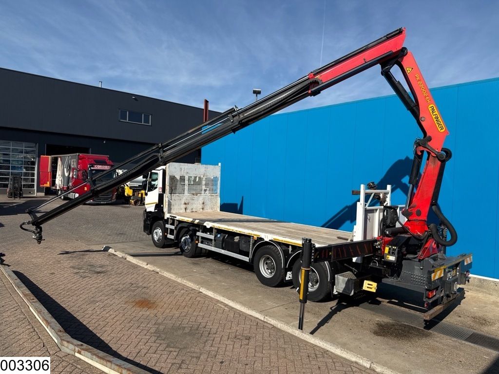 Renault C 430 8x4, EURO 6, Palfinger, Steel suspension