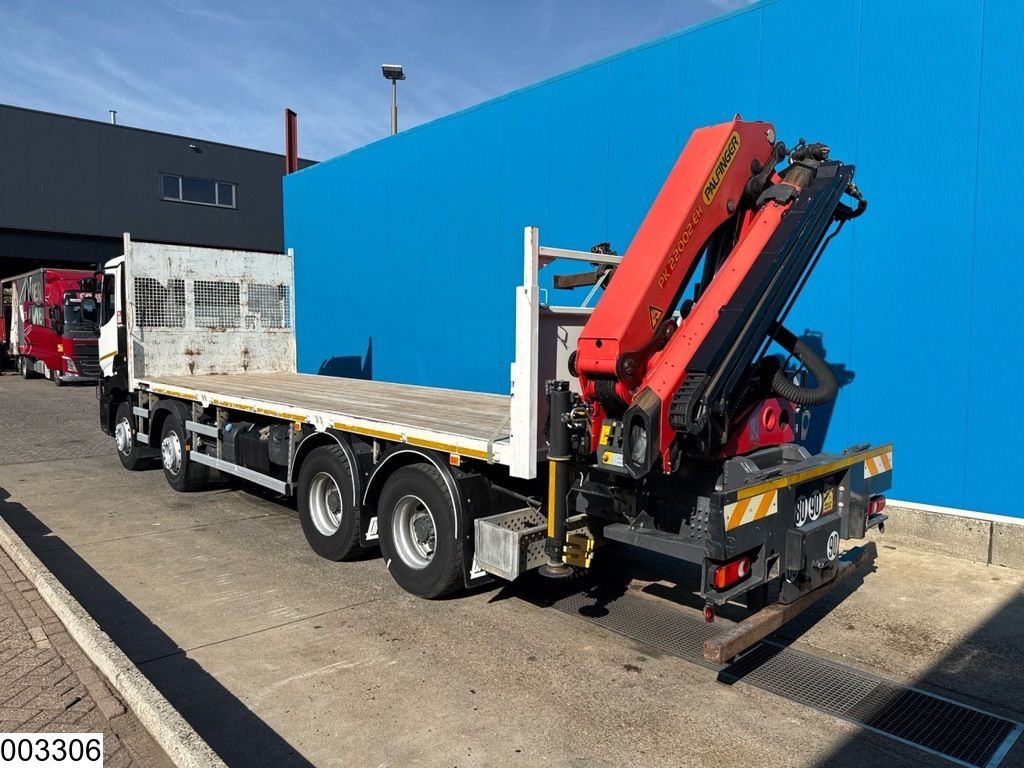 Renault C 430 8x4, EURO 6, Palfinger, Steel suspension