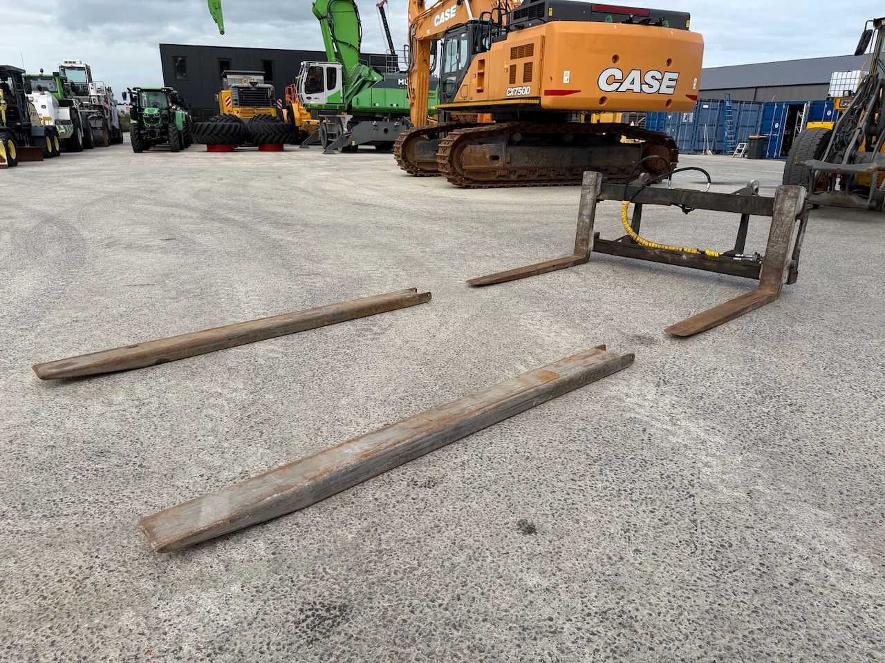Hydraulische palletvorken 200cm x 152cm / 250cm Volvo aansl.