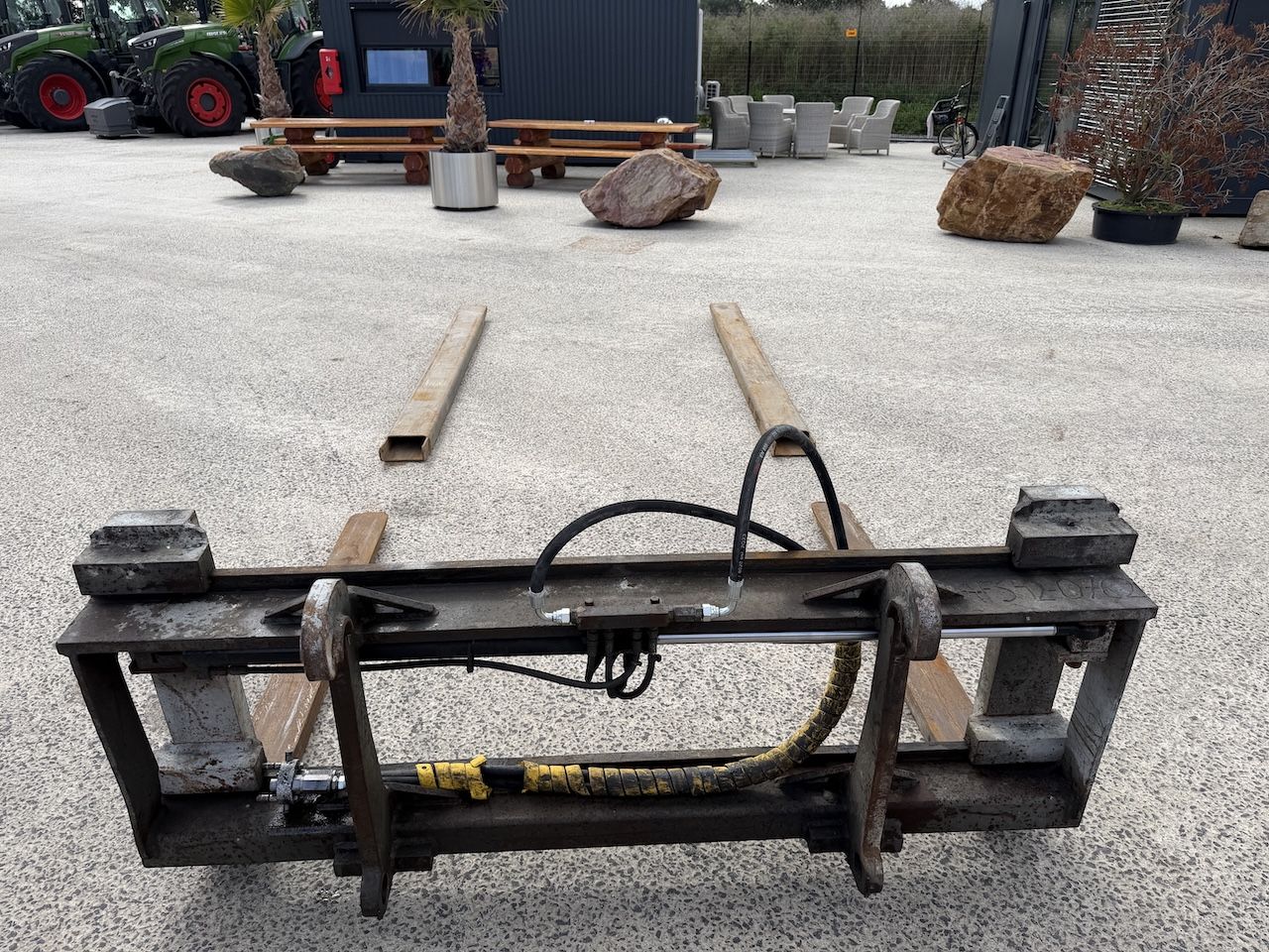 Hydraulische palletvorken 200cm x 152cm / 250cm Volvo aansl.