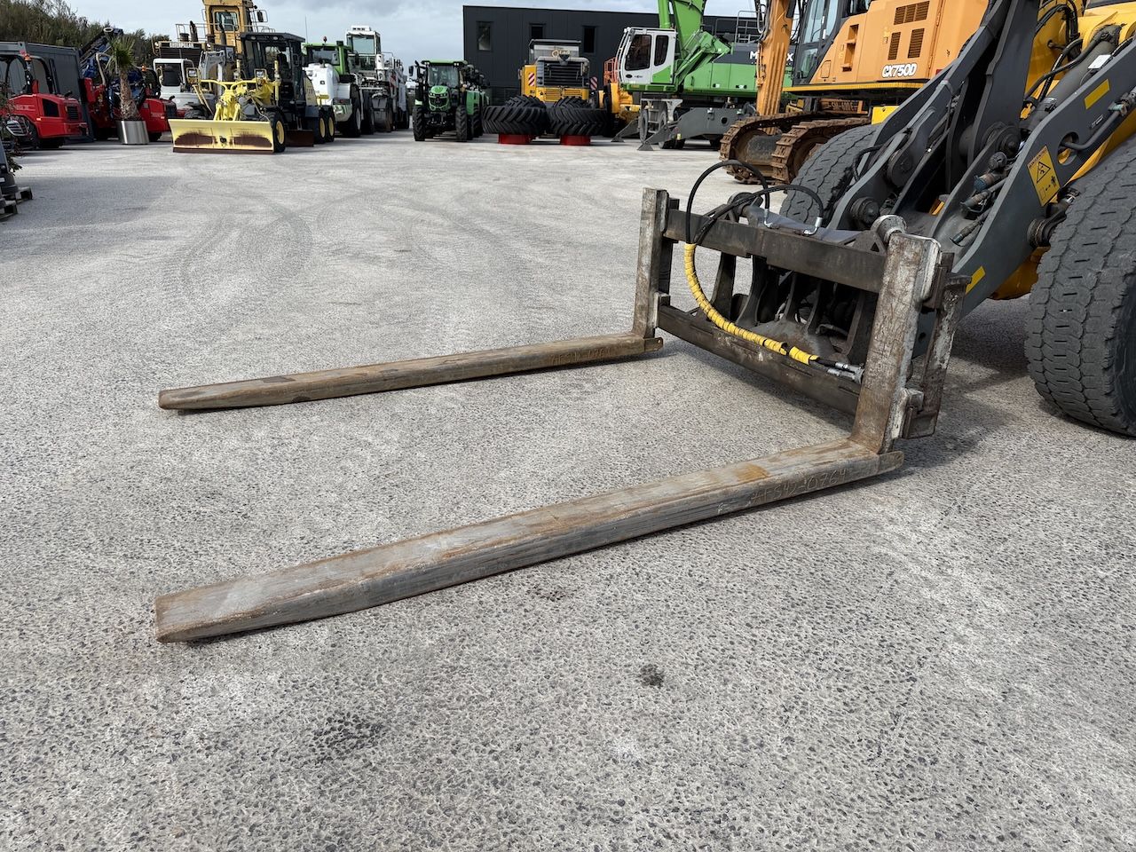 Hydraulische palletvorken 200cm x 152cm / 250cm Volvo aansl.