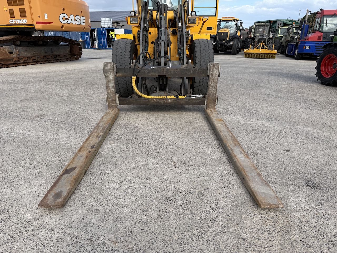 Hydraulische palletvorken 200cm x 152cm / 250cm Volvo aansl.