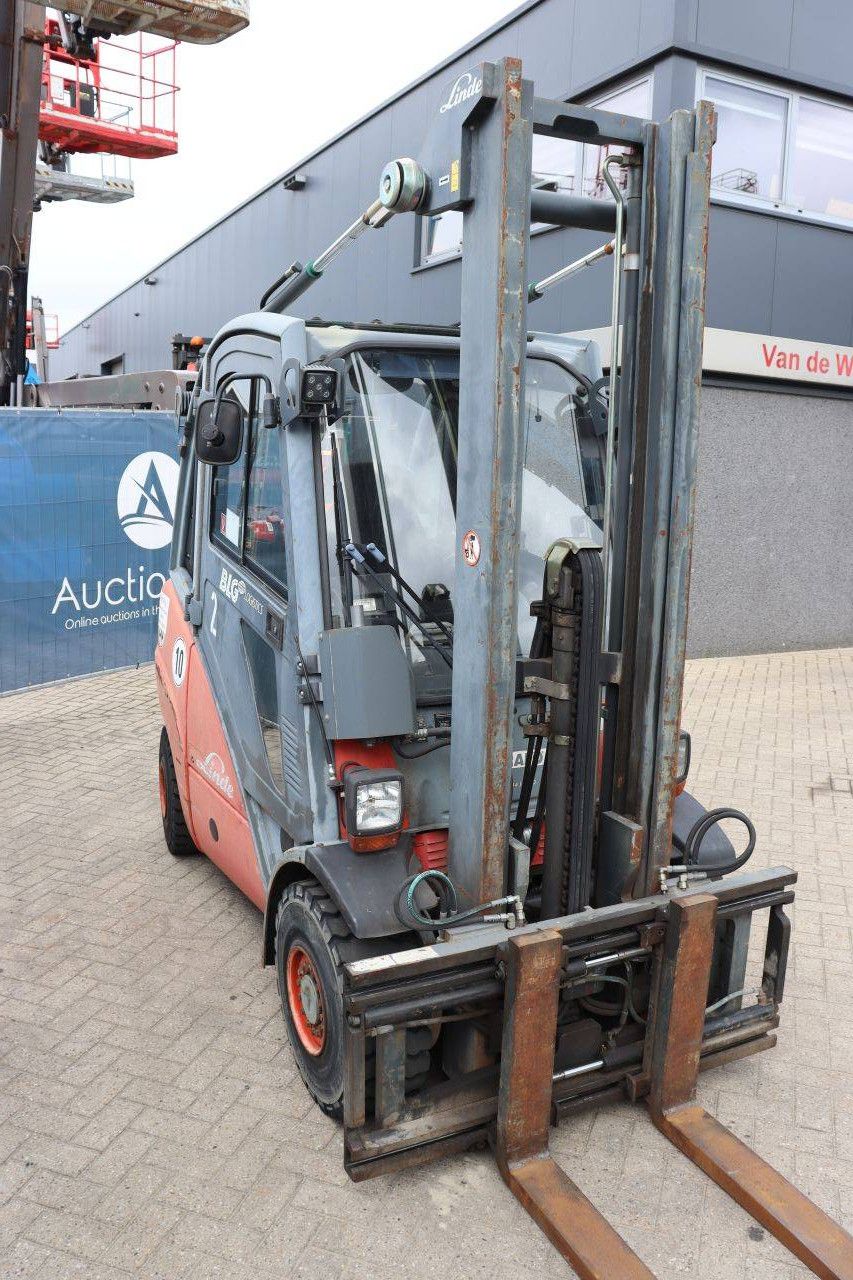 Heftruck Linde H35T LPG 3500kg 4.0m 2005