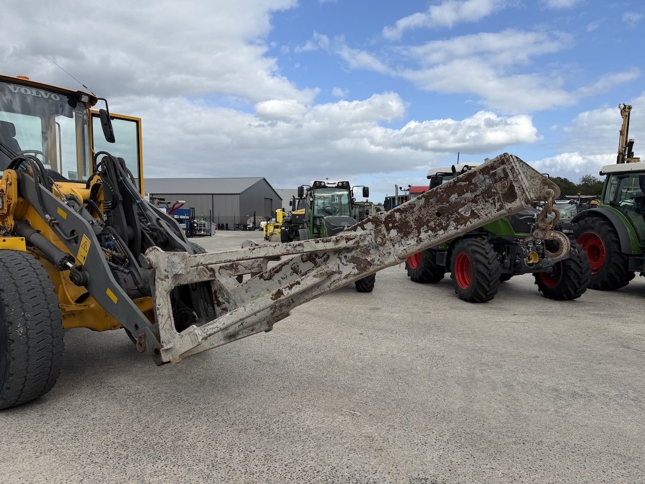 Verleng jib / mast Volvo 3x elementen uit schuifbaar