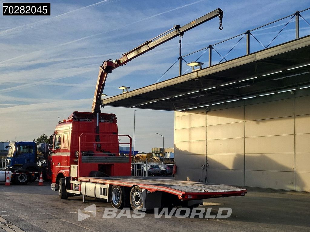 DAF XF 440 6X2 NL-Truck Transporter HMF 900-K2 Kran Winch Lift-Lenkachse Euro 6