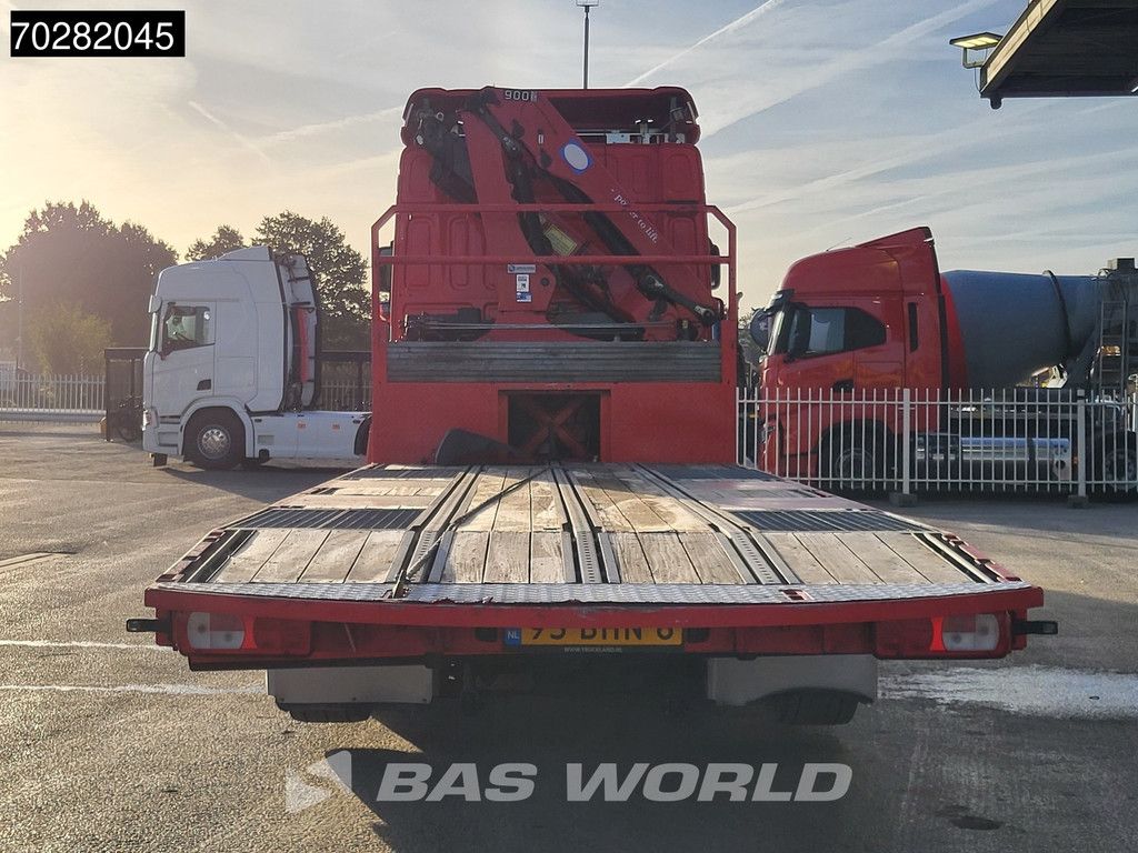 DAF XF 440 6X2 NL-Truck Transporter HMF 900-K2 Kran Winch Lift-Lenkachse Euro 6
