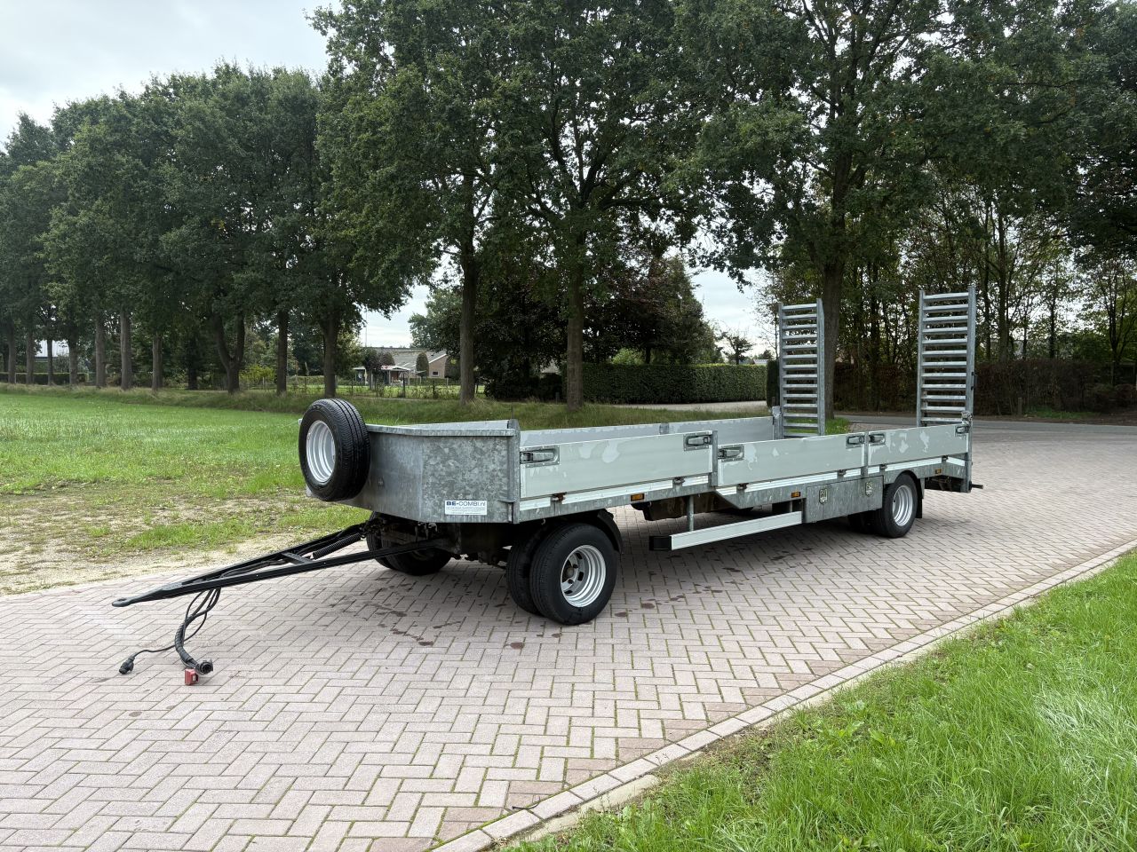 Schamel aanhangwagen luchtgeremd Kuiper 7 TON