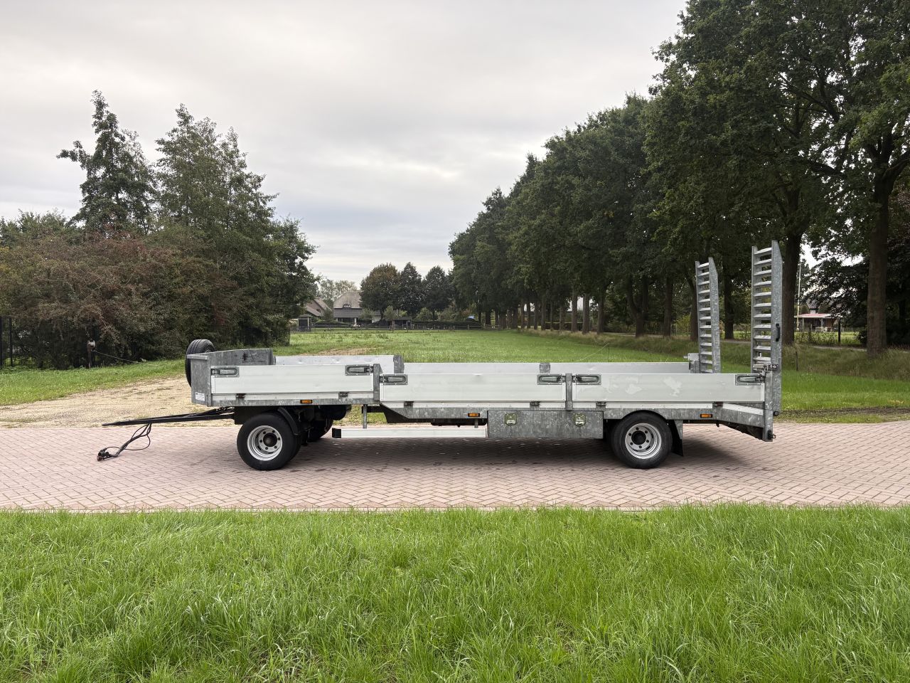 Schamel aanhangwagen luchtgeremd Kuiper 7 TON