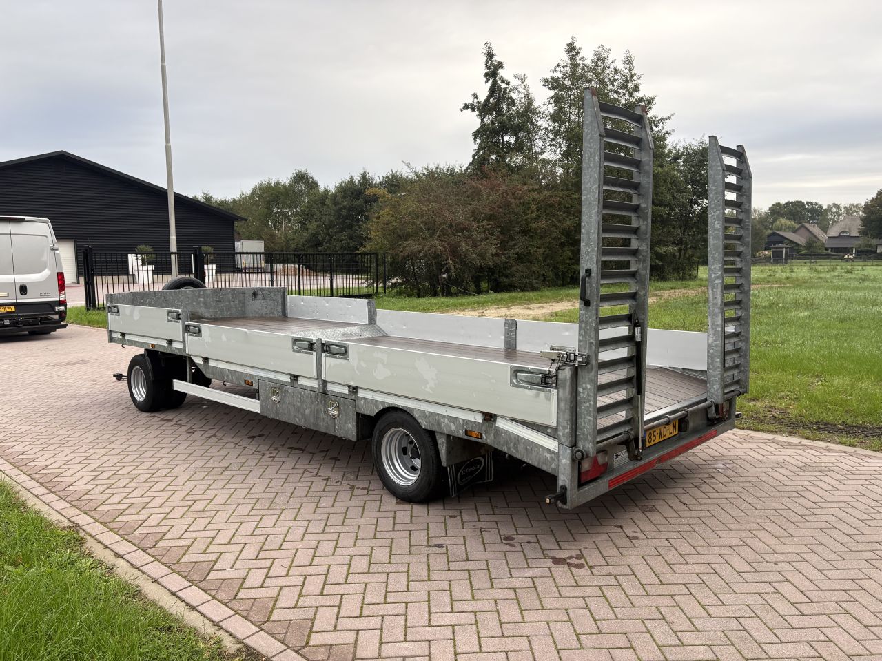 Schamel aanhangwagen luchtgeremd Kuiper 7 TON