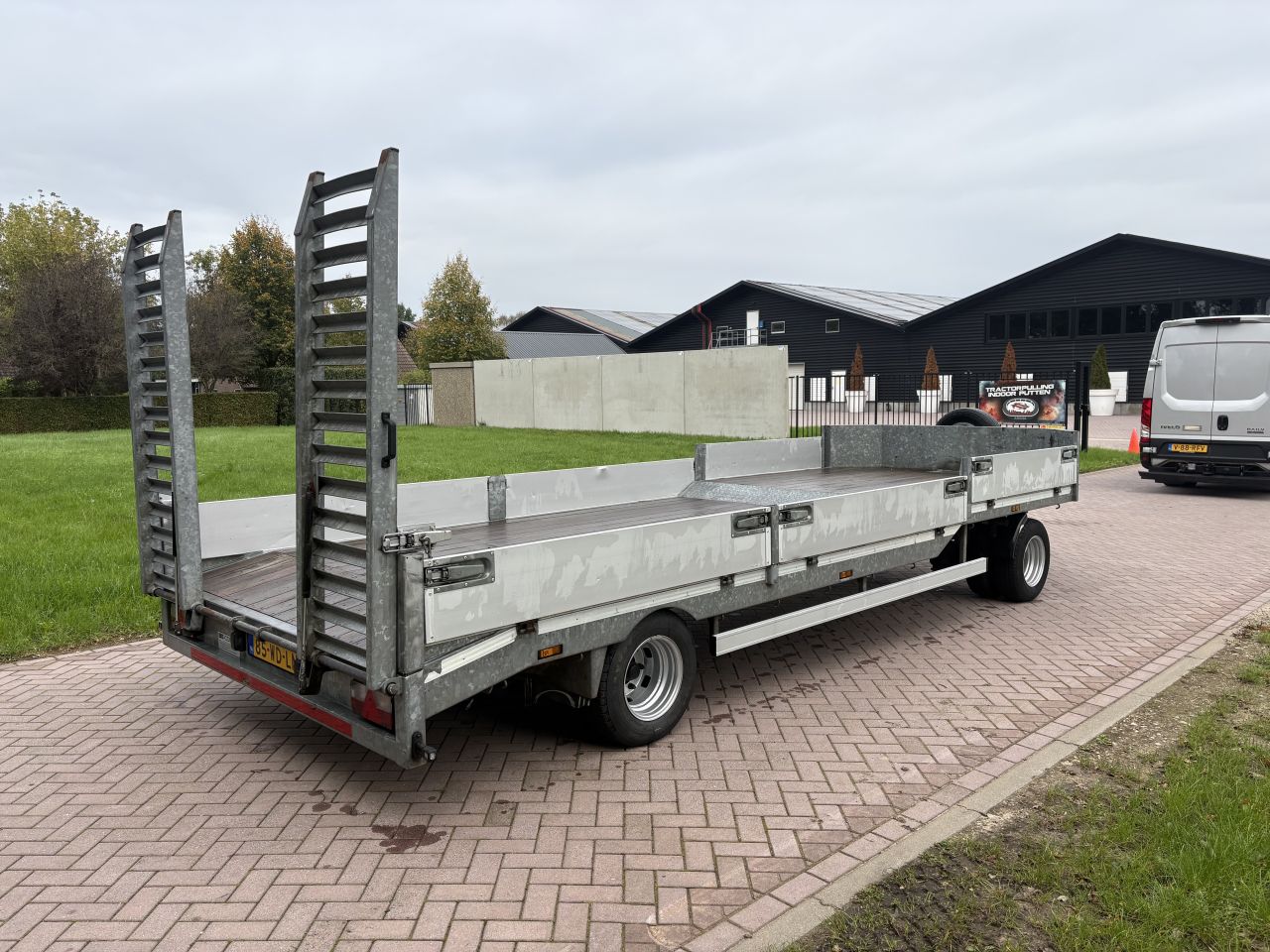Schamel aanhangwagen luchtgeremd Kuiper 7 TON