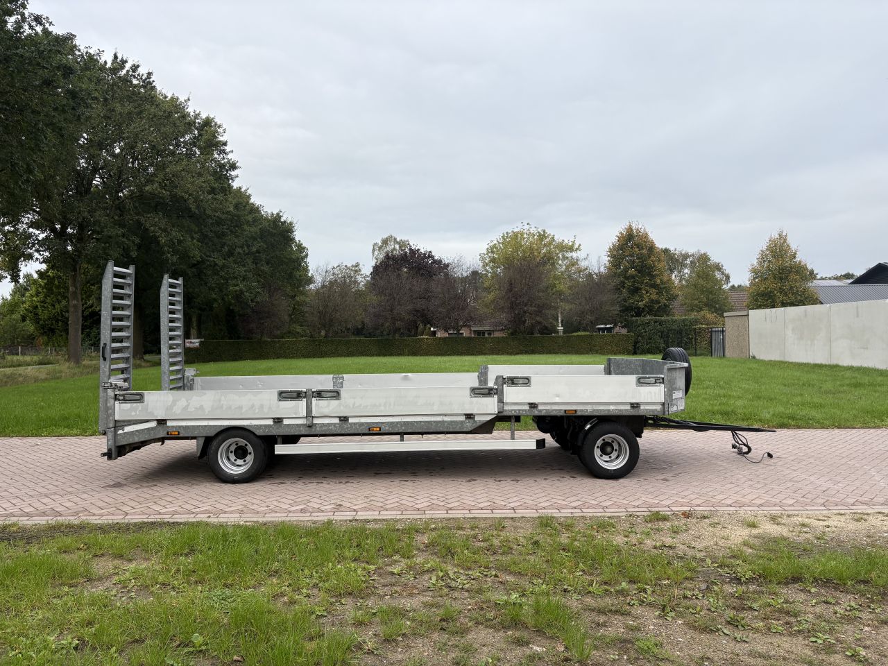 Schamel aanhangwagen luchtgeremd Kuiper 7 TON