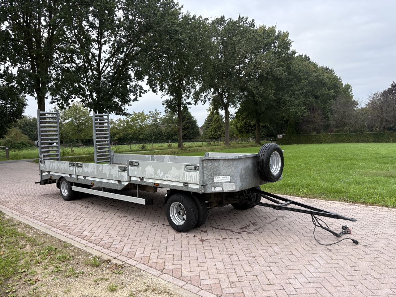 Schamel aanhangwagen luchtgeremd Kuiper 7 TON