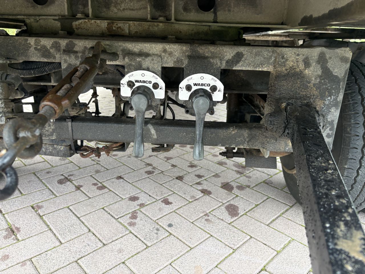 Schamel aanhangwagen luchtgeremd Kuiper 7 TON