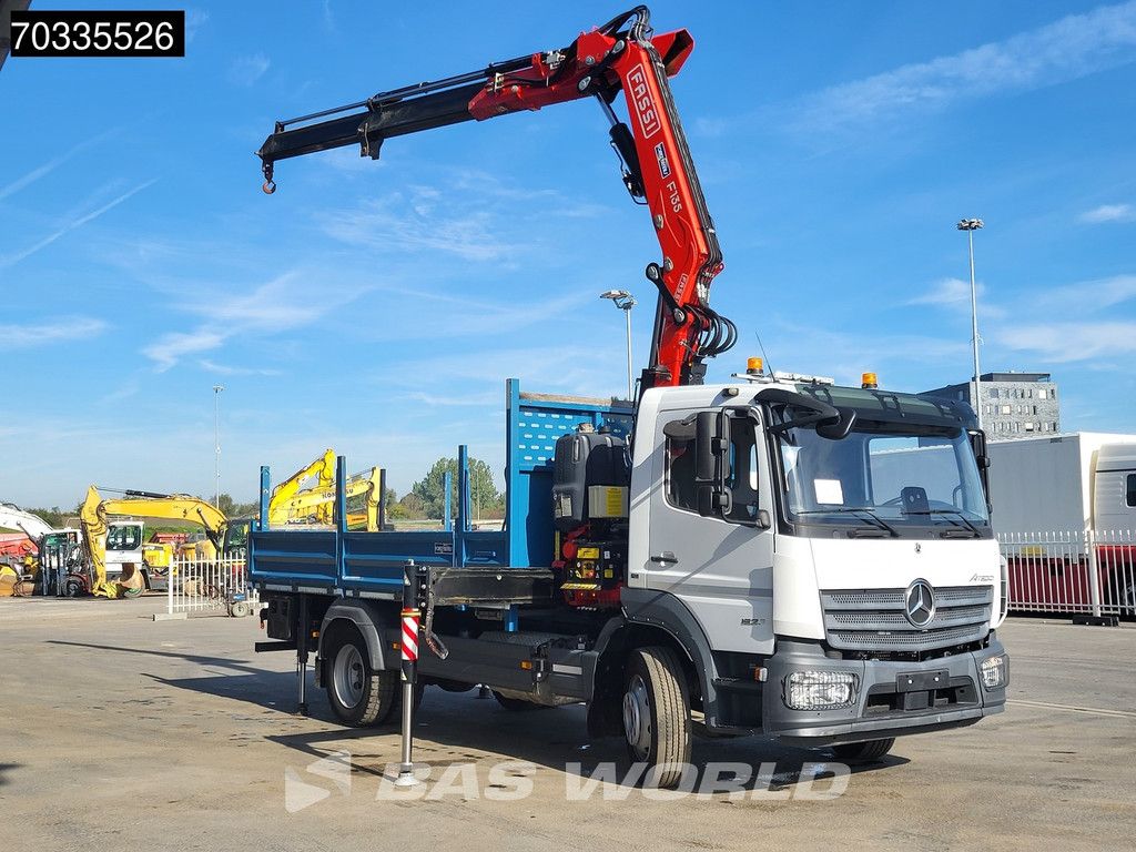 Mercedes Atego 1623 4X2 16tonner FASSI F135.2.22 E Crane Kran Remote control Airco Euro 6