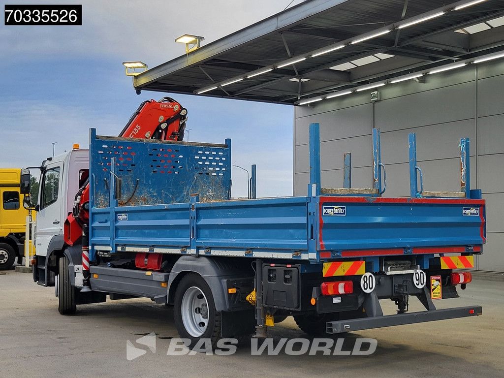 Mercedes Atego 1623 4X2 16tonner FASSI F135.2.22 E Crane Kran Remote control Airco Euro 6