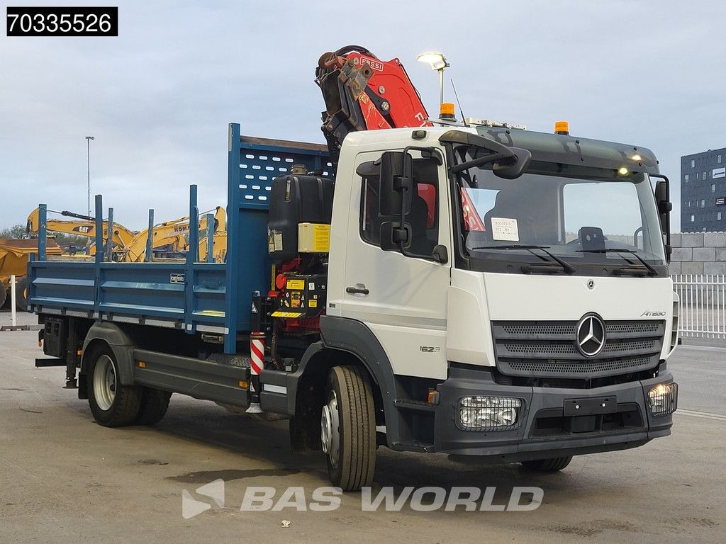 Mercedes Atego 1623 4X2 16tonner FASSI F135.2.22 E Crane Kran Remote control Airco Euro 6