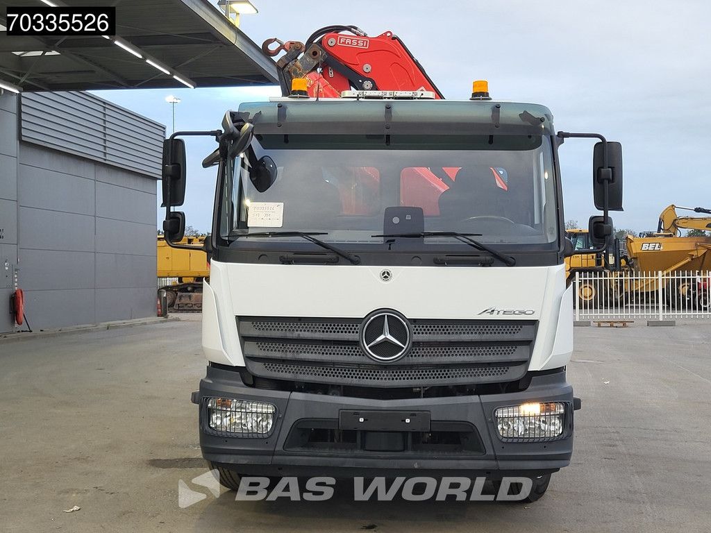 Mercedes Atego 1623 4X2 16tonner FASSI F135.2.22 E Crane Kran Remote control Airco Euro 6