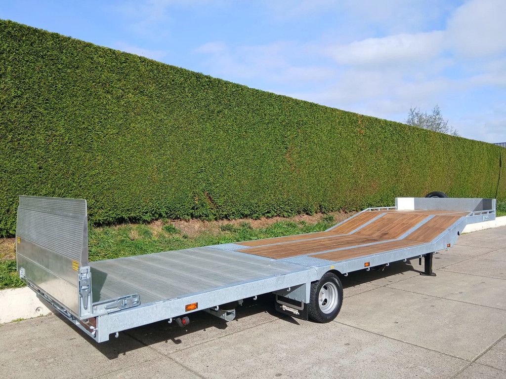 Veldhuizen P45-1 5,0-tons Semi-dieplader oplegger 8,5 m.
