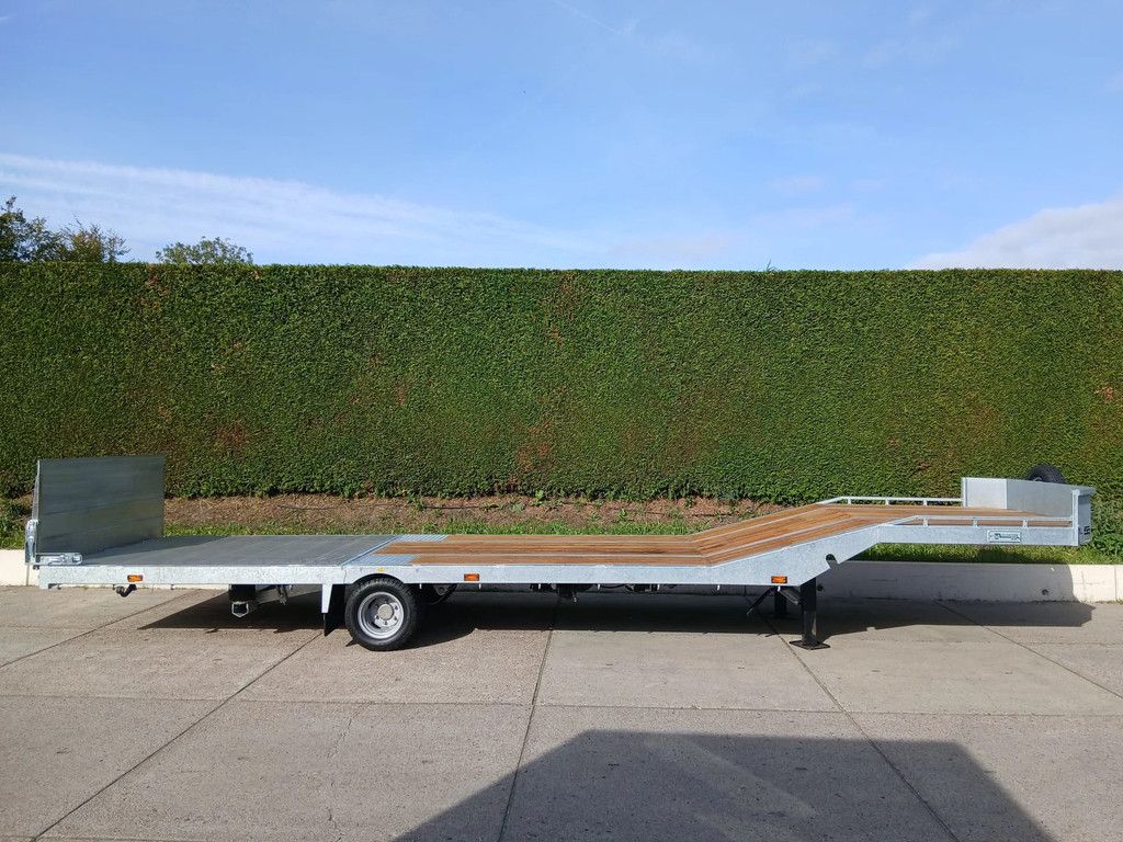 Veldhuizen P45-1 5,0-tons Semi-dieplader oplegger 8,5 m.