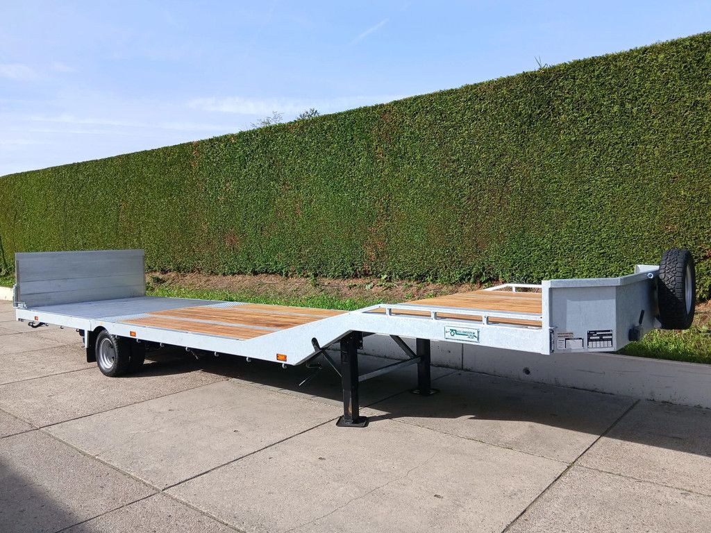 Veldhuizen P45-1 5,0-tons Semi-dieplader oplegger 8,5 m.