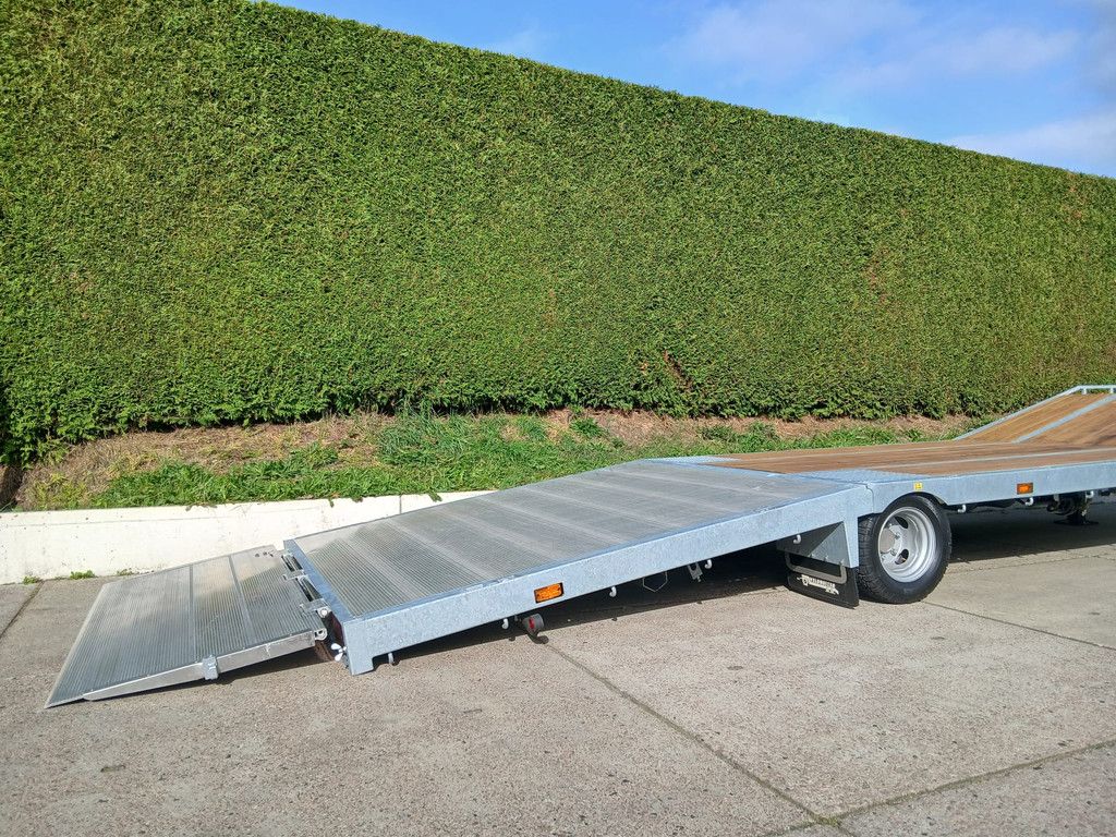 Veldhuizen P45-1 5,0-tons Semi-dieplader oplegger 8,5 m.