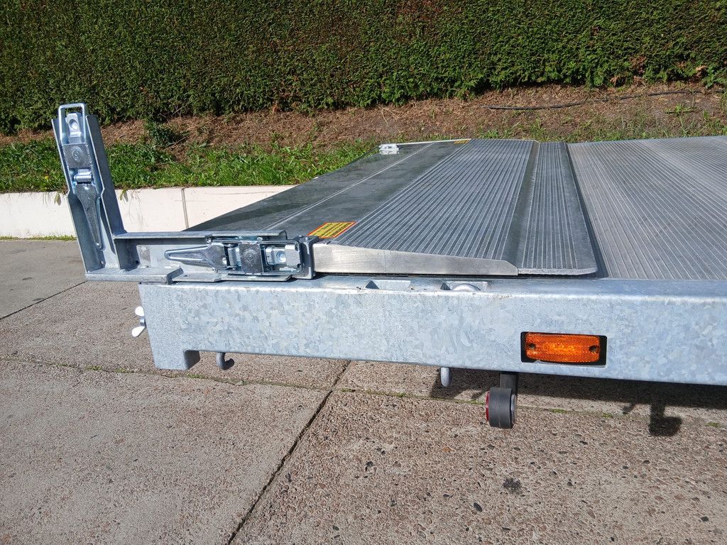 Veldhuizen P45-1 5,0-tons Semi-dieplader oplegger 8,5 m.