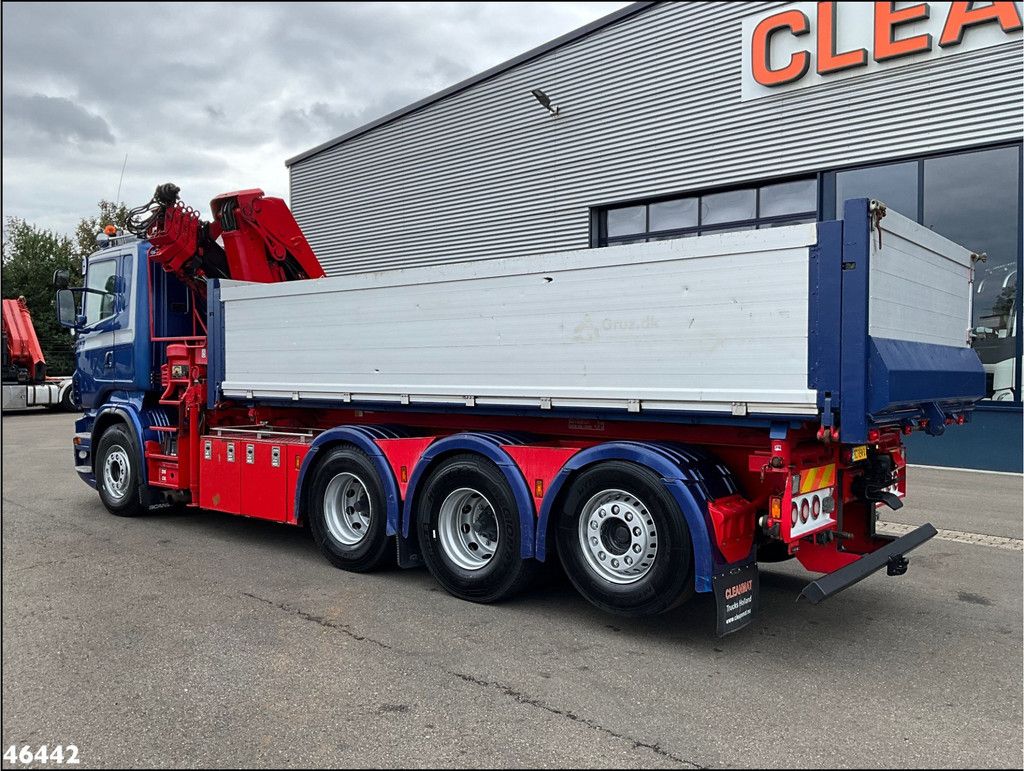 Scania R 560 V8 8x4 Retarder Hiab 24 Tonmeter laadkraan