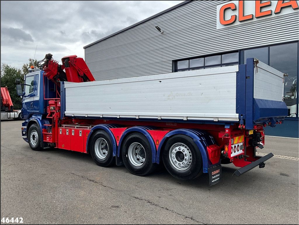 Scania R 560 V8 8x4 Retarder Hiab 24 Tonmeter laadkraan