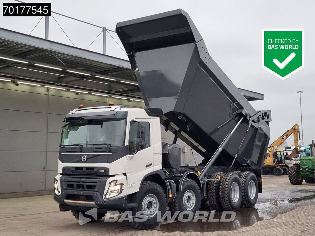 Volvo FMX 500 8X4 NEW Mining dump truck 25m3 45T payload VEB+ Eur5